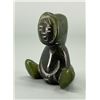 Image 1 : Alaskan Eskimo Inuit Carved Nephrite Jade Carving