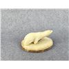 Alaskan Inuit Eskimo Carved Polar Bear