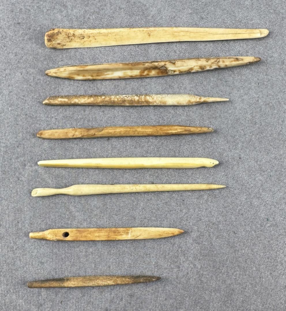Awls Inuit Ancient Thule Inuit Alaskan Eskimo Awls