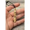 Image 1 : Alaskan Inuit Eskimo Totem Pole Necklace