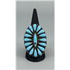 Image 1 : Zuni Petit Point Turquoise Sterling Ring