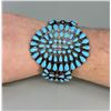Image 1 : Zuni Petit Point Sterling Turquoise Bracelet