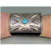 Image 2 : Navajo Sterling Turquoise Ketoh Bow Guard