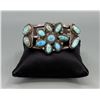 Image 2 : Old Pawn Navajo Sterling Silver Turquoise Bracelet