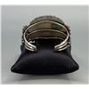 Image 4 : Zuni Petit Point Nickel Silver Turquoise Bracelet