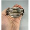 Image 5 : Zuni Petit Point Nickel Silver Turquoise Bracelet