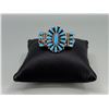 Image 1 : Zuni Petit Point Sterling Turquoise Bracelet