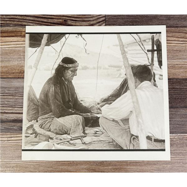 L.A. Huffman Chief Two Moons Photogravure