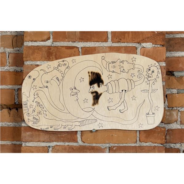 Steve Burnley Folk Art Critters Drawing