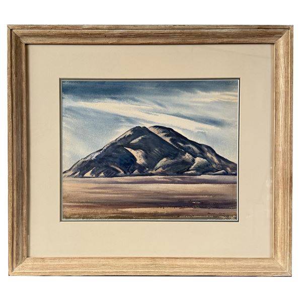 Howard Norton Cook Taos Mountains Painting