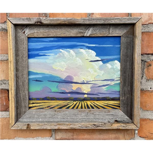 William Hawkins Arizona Oil on Board Painting