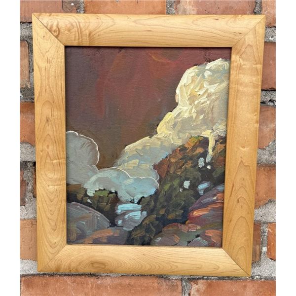 William Hawkins Arizona Oil on Board Painting
