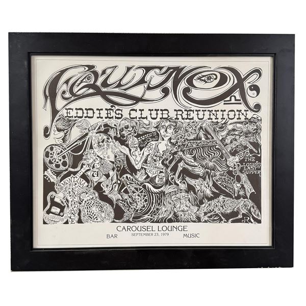Jay Rummel Missoula Montana Eddies Club Poster