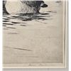 Image 3 : Hans Kleiber Geese Mating Time Etching
