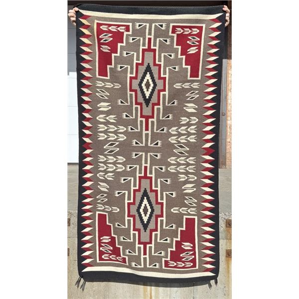 Navajo Indian Klagetoh Blanket Rug
