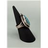 Image 2 : Navajo Turquoise Sterling Silver Ring