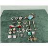 Image 1 : Collection of Sterling Silver Jewelry Some Navajo