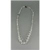 Image 2 : Art Deco Faceted Glass Flapper Necklace