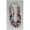 Image 2 : Art Deco Blown Glass Flapper Necklace
