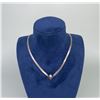 Sterling Silver Herringbone Necklace