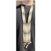 Native American Indian Bone Hairpipe Necklace
