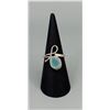 Image 1 : Sterling Silver Sea Glass Ring