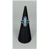 Image 1 : Navajo Old Pawn Sterling Turquoise Ring