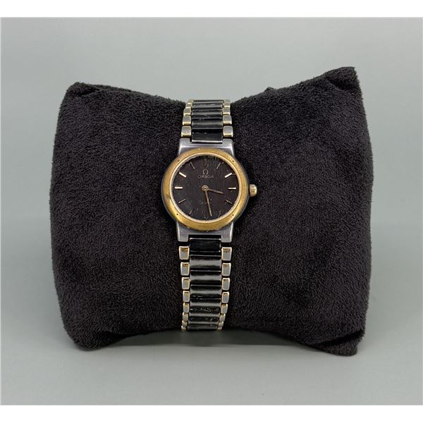 Omega DeVille Black Dial Watch