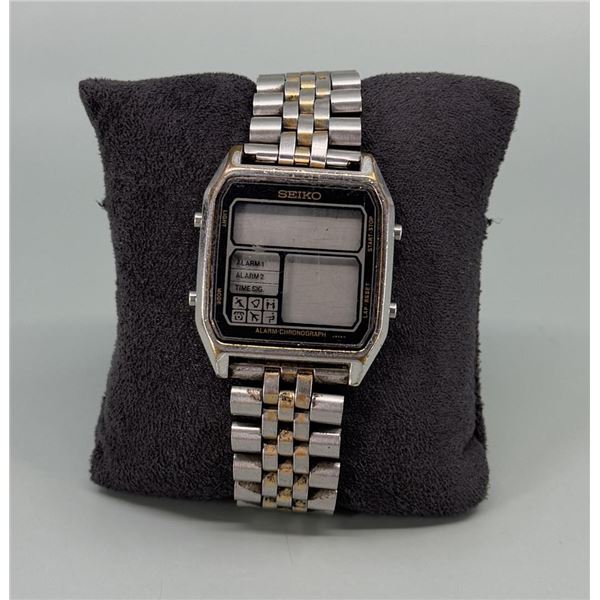 Seiko Running Man D138-4009 Watch