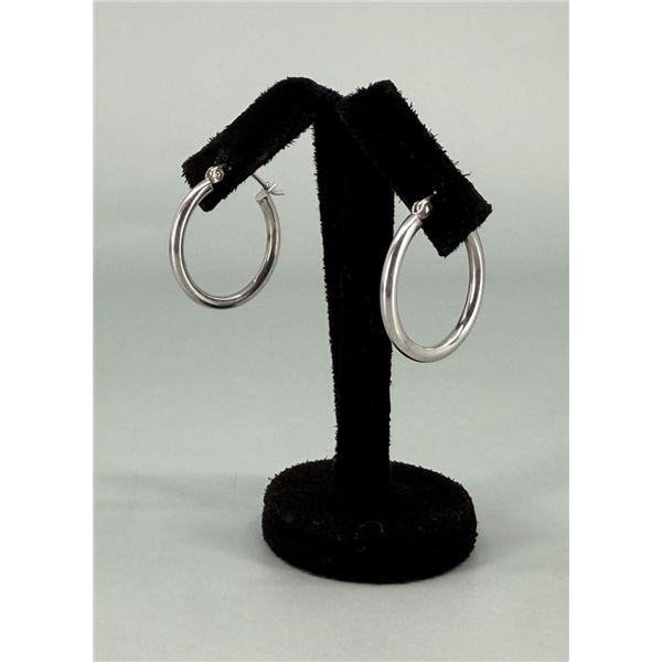 Sterling Silver Hoop Earrings