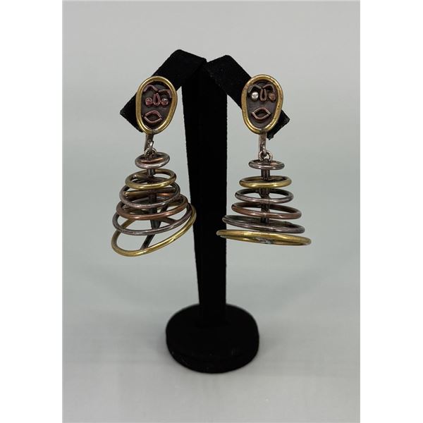 Taxco Mexico Sterling Silver Earrings