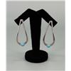 Image 1 : Jack Tom Navajo Sterling Turquoise Earrings