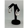Image 1 : Sterling Silver Hoop Earrings