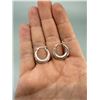 Image 2 : Sterling Silver Hoop Earrings