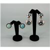 Image 1 : Navajo Sterling Silver Turquoise Earrings