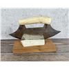 Image 2 : Alaskan Inuit Eskimo Horn Handle Ulu