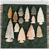 Image 1 : Collection of Native American Indian Arrowheads