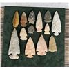 Image 2 : Collection of Native American Indian Arrowheads