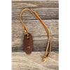 Image 2 : Native American Indian Gorget Bannerstone Necklace