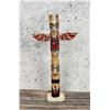 Image 1 : 1950s Northwest Coast Carved Bone Totem Pole