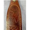 Image 4 : Hunter 105 Tooled Leather Padded Rifle Sling
