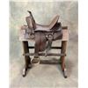 Image 1 : Antique Montana Square Skirt Cowboy Saddle