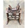 Image 2 : Antique Montana Square Skirt Cowboy Saddle