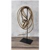 Image 1 : Montana Cowboy Braided Rawhide Leather Riata