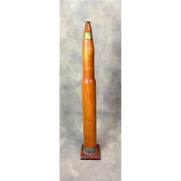 WW2 Wood Dummy Navy Mk-6 Round