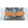 Image 2 : Tooled Leather Cowboy Ammo Belt Gun Rig