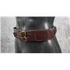 Cowboy Leather Gunfighter Ammo Belt Gun Rig