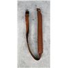Image 1 : Padded Tooled Leather Rifle Sling