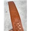 Image 2 : Padded Tooled Leather Rifle Sling