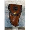 Image 1 : Tooled Leather Cowboy Flap Holster
